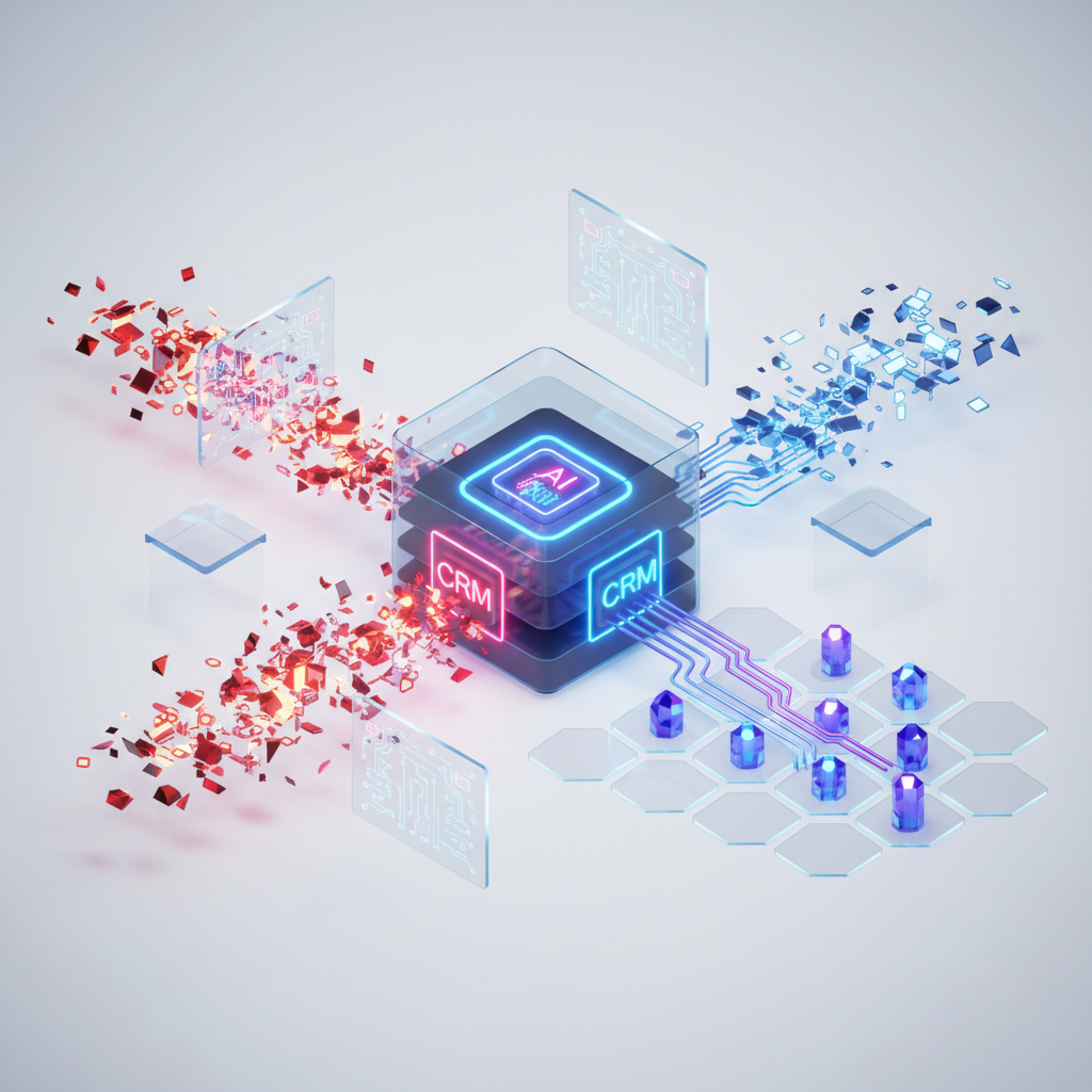 Как ИИ улучшает качество данных в CRM